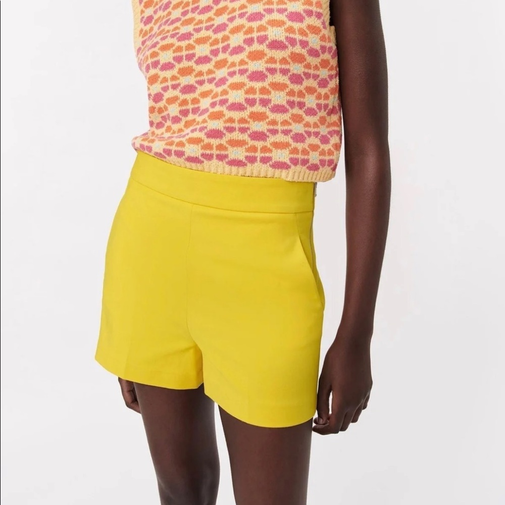 Zara yellow shorts